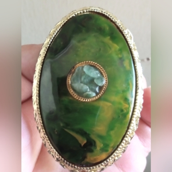 Schildkraut Accessories - Schildkraut Lipstick Mirror Compact Vintage Collectible